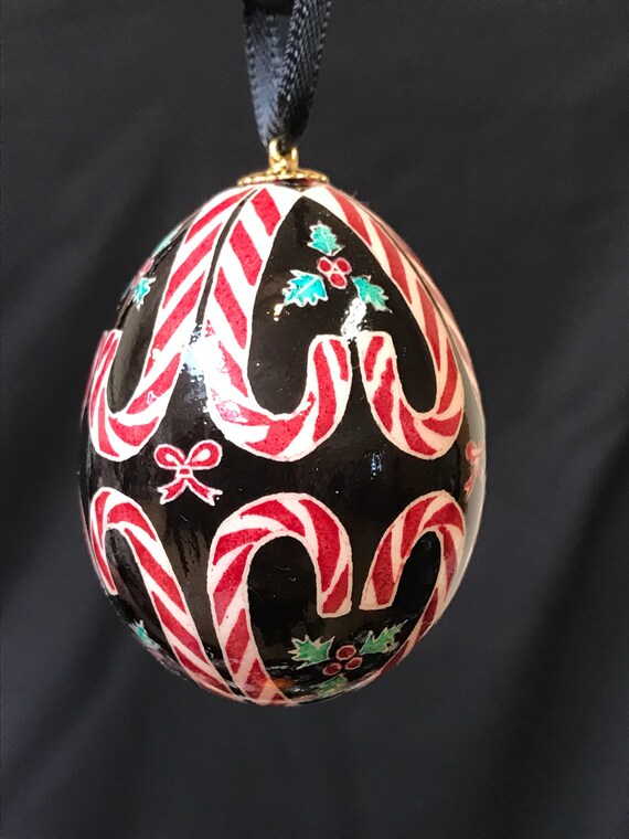 Candy Cane Sweet Red And White Candy Canes And Holly Sprigs Etsy