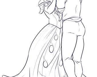 Anastasia Coloring Page