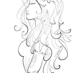 Download The Witcher Coloring Pages Yennefer Ciri And Triss Etsy
