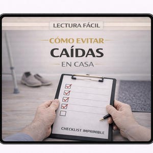 Checklist: Are there risks of falls at home? · Prevent accidents step by step · Easy to read · Printable PDF