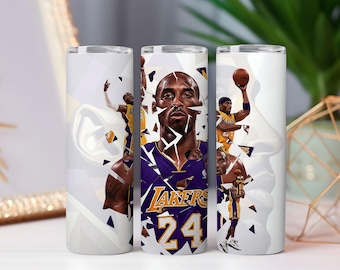 Pack Of 2 Basketball Sports Tumbler Wrap – Purple & Yellow Sublimation Design (PNG Digital Download)