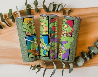 Cartoon Squad Tumbler Wrap PNG 20oz & 30oz Tumbler Wrap PNG Sublimation Digital Download Straight Tapered