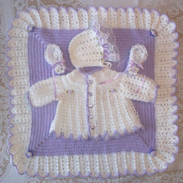 New Born Take me Home crochet set main image 0