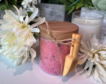 Himalayan Salt - Magnesium Flakes - Dead Sea Salt - Essential Oil - Luxury Bath Soak