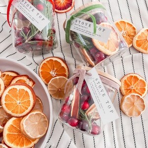 Spring & Summer Simmer Pot – Organic Rosemary, Citrus, Berry Aromatherapy (Mason Jar Option)