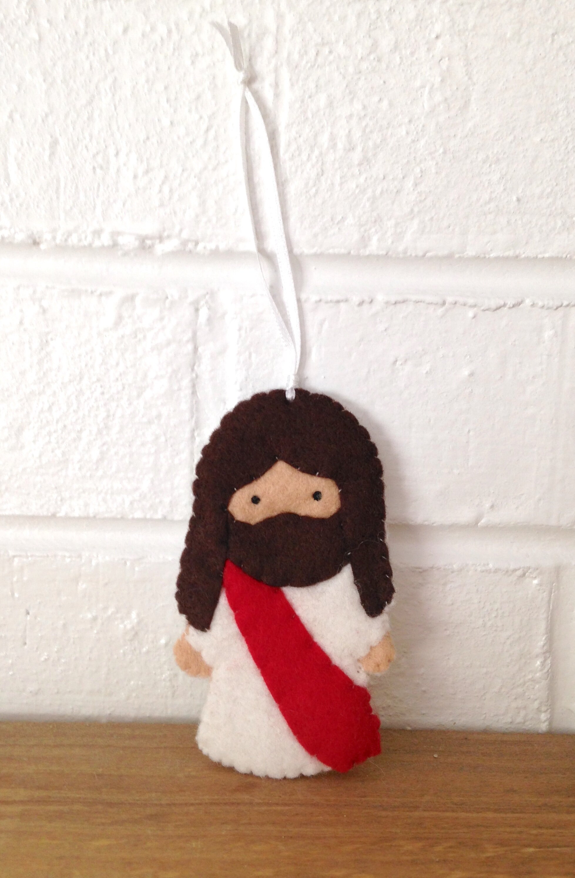 Jesus Finger Puppet Doll Ornament PDF Pattern Catholic Toy DIY | Etsy