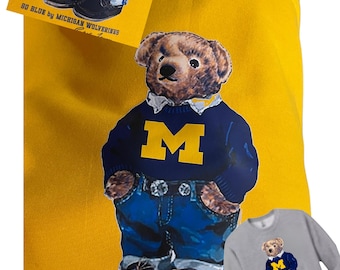 Vintage 90s Polo Bear Sit Down Ralph Lauren Knit Sweater - Etsy