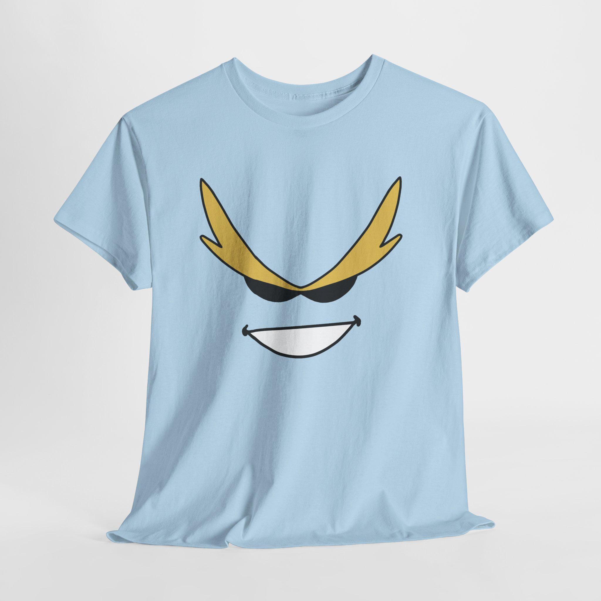 Tee-shirt court avec motif manga fille - Sakura gris fonce