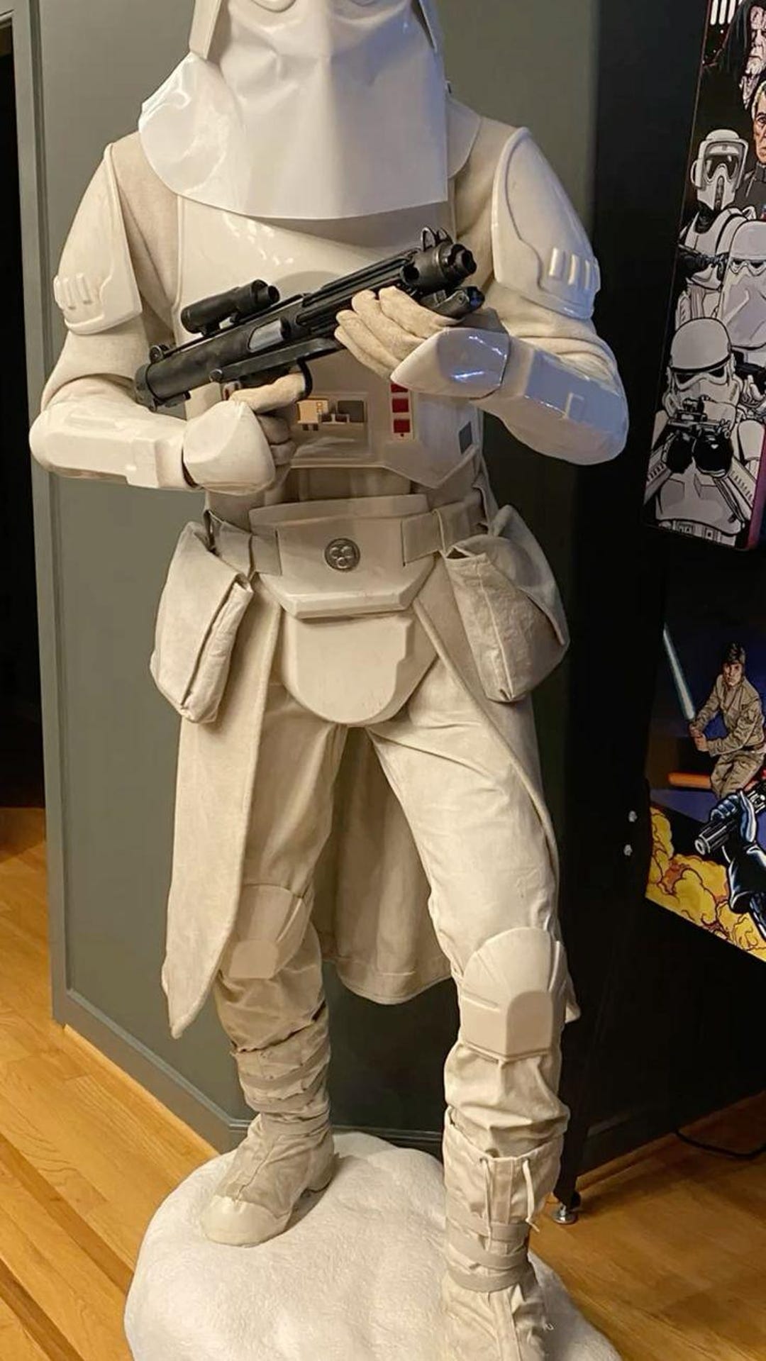 Snowtrooper Cosplay Suit | Hoth Trooper Under-armor, Duster Coat - Etsy