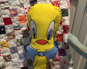 Tweety Bird Pillow Etsy