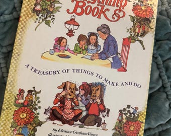 Vintage golden book The everything book things to make and do