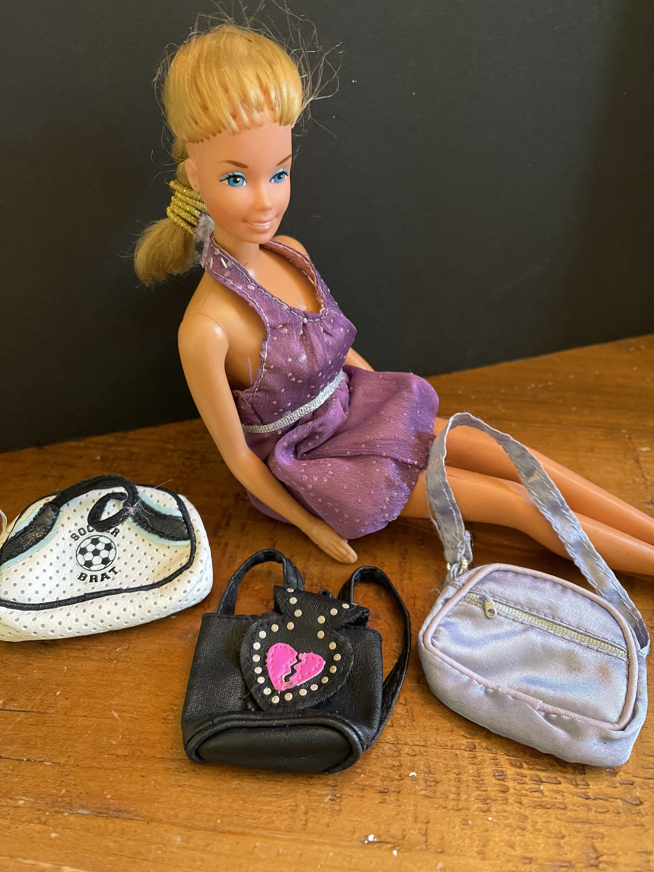 Barbie doll handbags hotsell