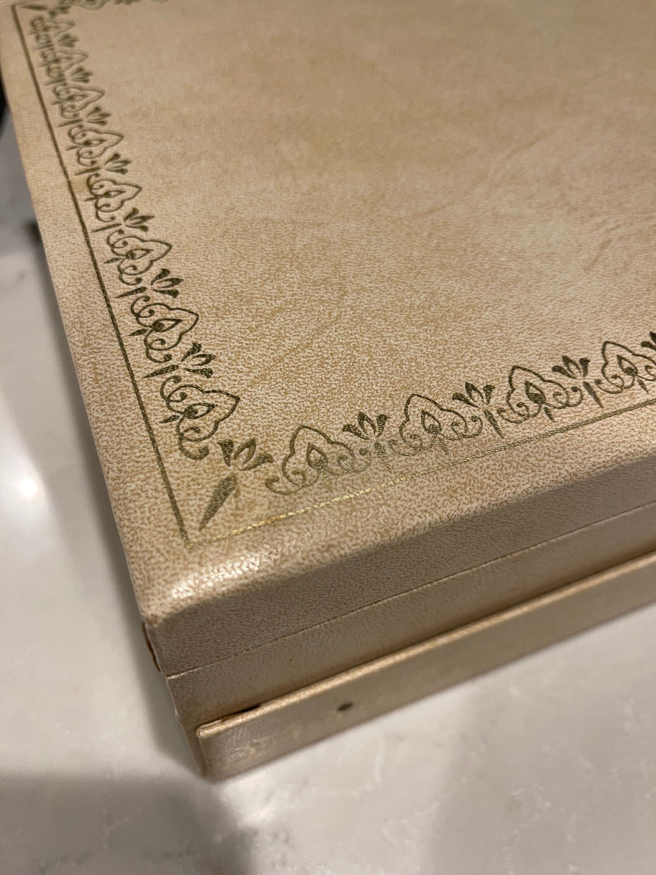 Cream Jewelry Box From the 50s Vintage Charm Blue Velvet Etsy