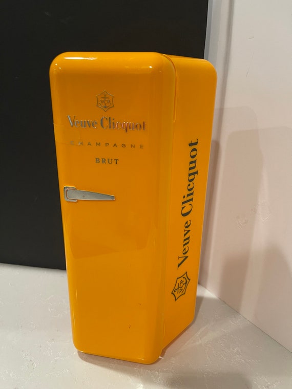 mini champagne fridge