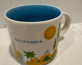 Tazas de café Starbucks Taza de coleccionista Starbucks California
