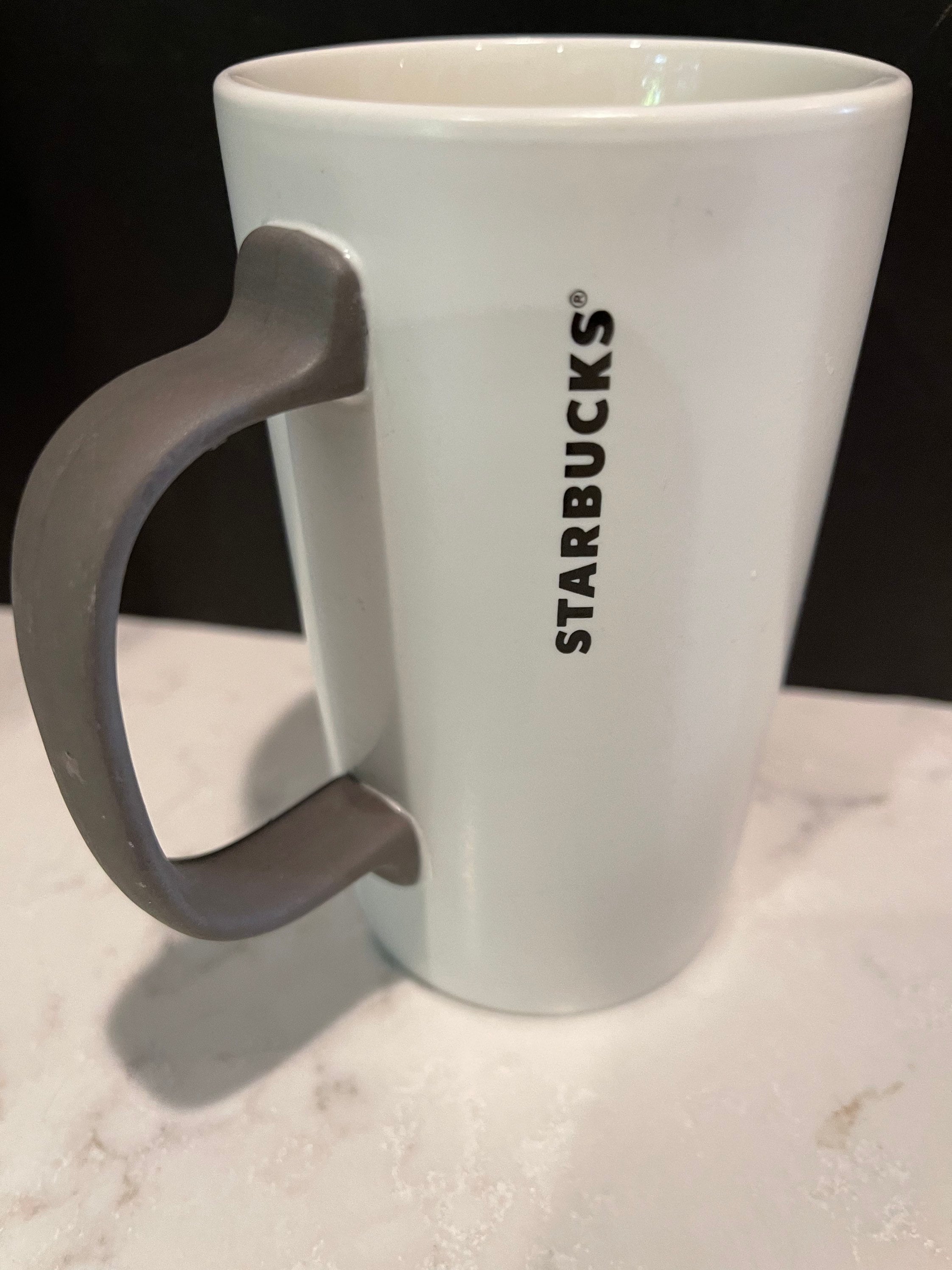 414ml/14oz Starbucks Stainless Steel Green Grey Outdoor Camping Cup