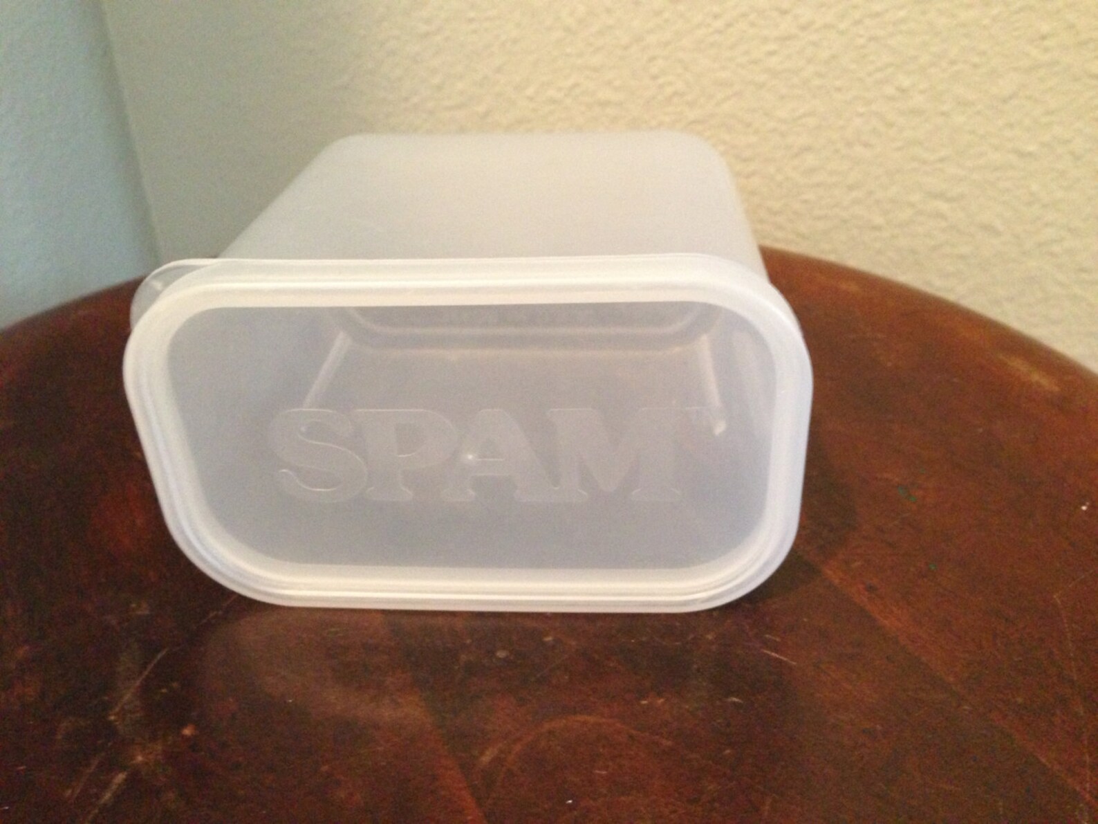 SPAM plastic container Etsy