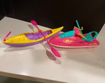 Barbie camping fun jet cheap ski