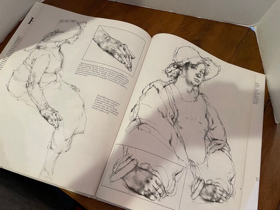 Vintage Large Hardback Book How to Draw the Human Figure by Victor