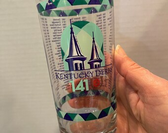 Kentucky Derby 2015 drinking glass derby Julep Glass