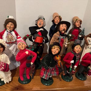 激レア Byers' Choice キャロラーフィギュア Byers Carolers - Etsy