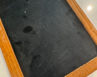 Little slate Chalk board 9.5 x 7.5 inches made in Portugal