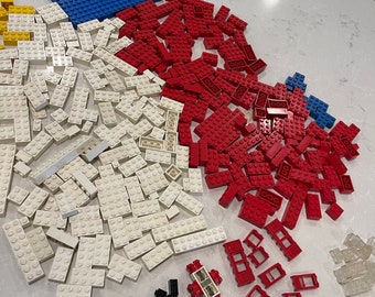 Vintage 1960s LEGO Bricks Set of 200+ pieces used