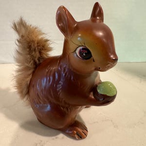 Squirrel Piggy Bank - Etsy