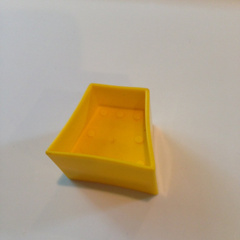 trapezoid Shape number 7 Replacement Shape piece for Red Blue Yell Tupperware Shape O Ball image 2