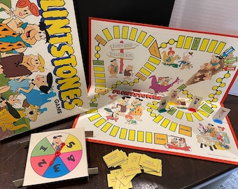 Vintage 1980 The Flintstones Board Game  complete Milton Bradley