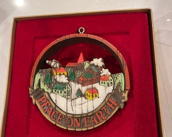 Sello de paz en la tierra 1976 Ornamento