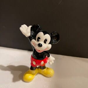 Walt Disney Productions Mickey Mouse Ceramic Figurine image 2