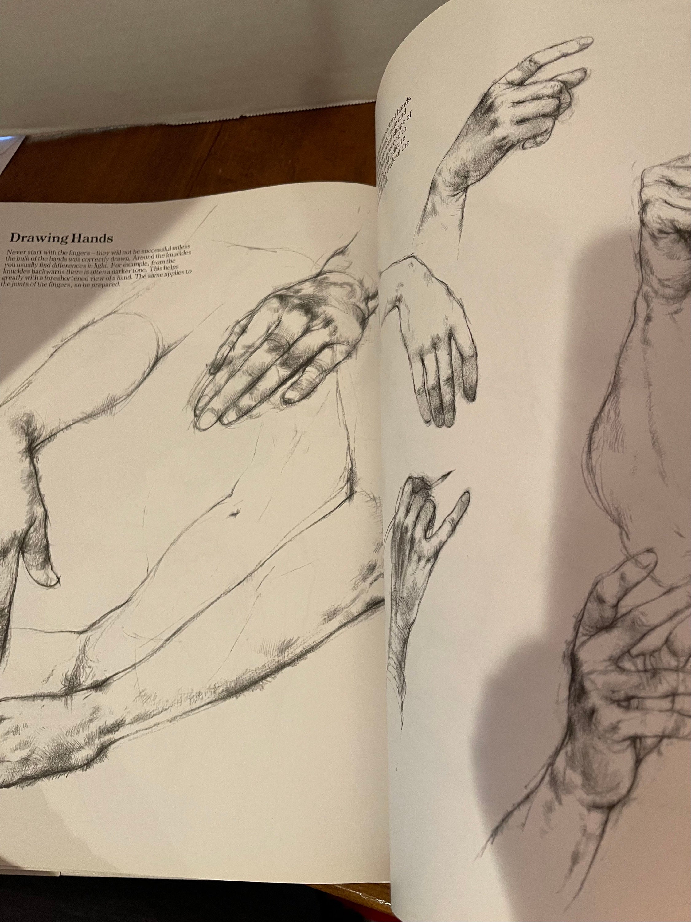 Vintage Large Hardback Book How to Draw the Human Figure by Victor