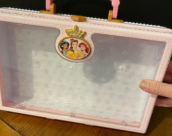 Pink princess doll carry case Disney