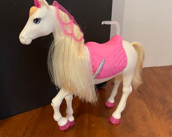 Barbie Princess Adventure Prance & Shimmer Horse Moving Light Up Working Dancing