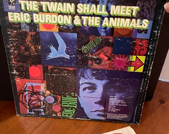 vinyle vintage Eric Burdon et les animaux ~ The Twine Shall Meet ~ LP ~ 1ère presse ~ Psych