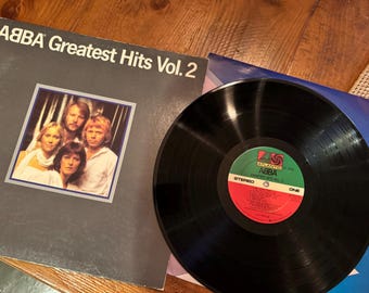 Vintage vinyl record ABBA greatest hits ABBA - Greatest Hits Vol 2 LP