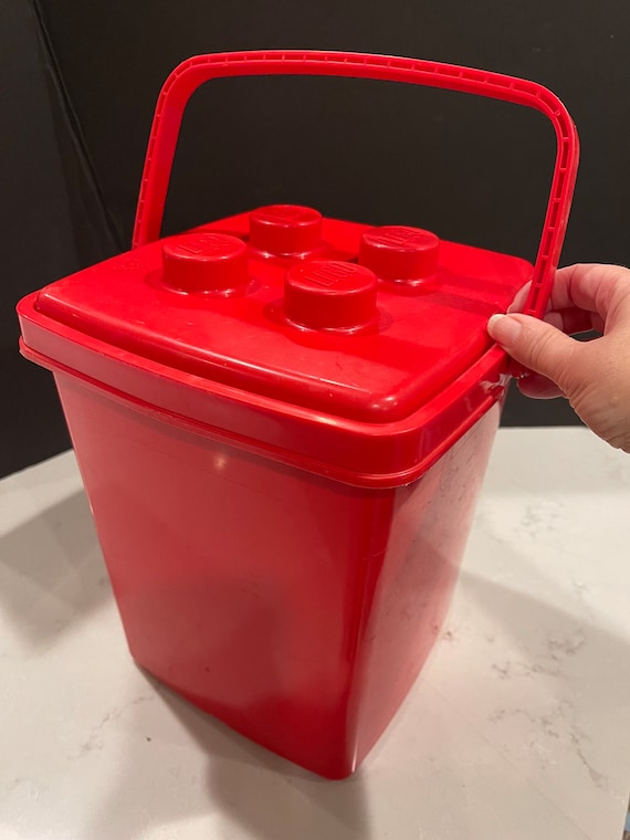 Lego red bucket hotsell