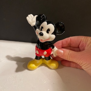 Walt Disney Productions Mickey Mouse Ceramic Figurine image 1