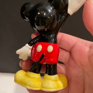 Walt Disney Productions Mickey Mouse Ceramic Figurine image 4