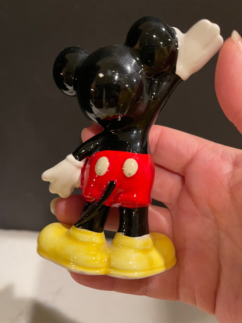 Walt Disney Productions Mickey Mouse Ceramic Figurine image 4