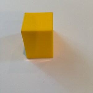 trapezoid Shape number 7 Replacement Shape piece for Red Blue Yell Tupperware Shape O Ball image 3