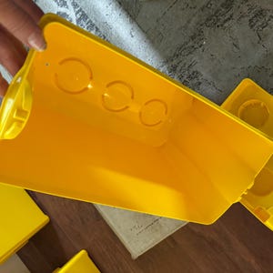 Extra Large Yellow Empty Lego Container Case Organizer Storage Price ...