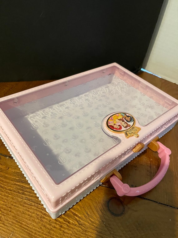 Pink princess doll carry case Disney - image 7