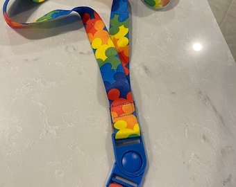 Disney Parks Disneyland Mickey Mouse Lanyard Rainbow Mickey Icons Gay Pride NWT