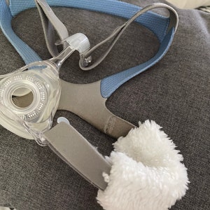 Cozy comfort covers sleeves cheek protector for straps like on a CPAP mask machine soft against your face free shipping image 1