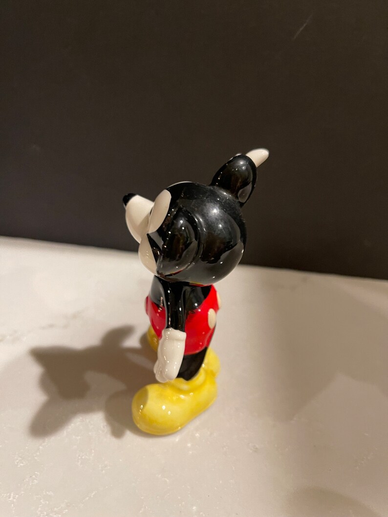 Walt Disney Productions Mickey Mouse Ceramic Figurine image 3