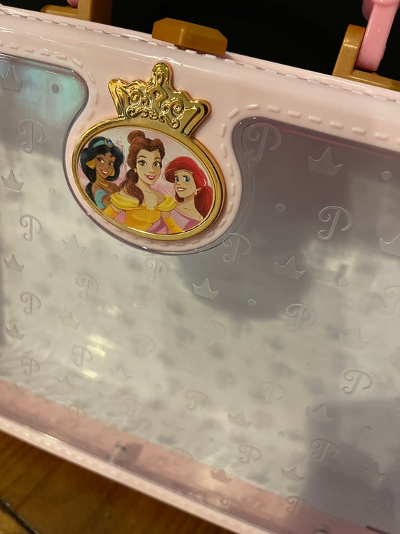 Pink princess doll carry case Disney - image 2