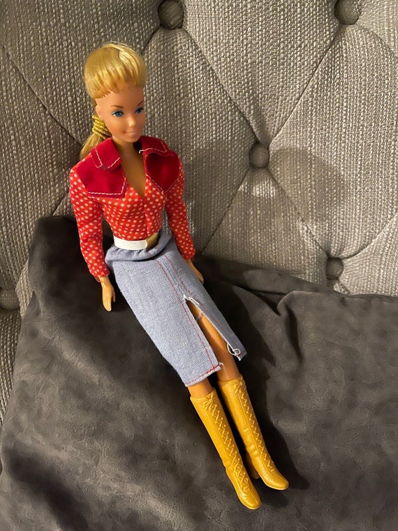 Vintage Barbie Doll botas de vestir de vaquera - Etsy México Vintage Barbie Doll botas de vestir de vaquera - Etsy México