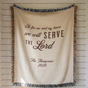 Manta personalizada cristiana para recién casadas, manta decorativa inspirada en la fe para el hogar, tapiz con versículos bíblicos inspiradores de la Palabra de Dios, regalo para mujeres.
